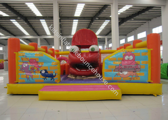 Big Mouth Monster Design Party City Bounce House Divertente gonfiabile Moon Bounce CE salto gonfiabile
