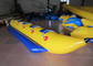 I giochi gonfiabili sigillati dell'acqua che pilotano la banana 4 persone del galleggiante mette il materiale a sedere del PVC