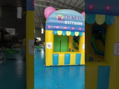 Pavilion a tema 2.5x2.5m cartelloni pubblicitari gonfiabili