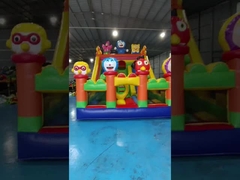 Tarpaulin scivoli d'acqua gonfiabili animazione tematica bambini castello salto in acqua