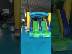 Stampa digitale Corsi di ostacoli gonfiabili Combo PVC Commerciale Bouncer gonfiabile Combo