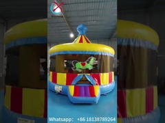 Casa a sbalzo gonfiabile Parco di divertimenti Casa a sbalzo gonfiabile Bouncer per bambini