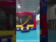 Mini Blow Up Bounce House Inflatabile Bouncy House con lato interno Combo Inflatabile Jumping Castle
