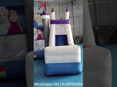 Vendita calda Casa gonfiabile Salto congelato cartone animato scivolo gonfiabile per festa Combo castello gonfiabile