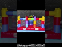 LEGO Blocco Splicing Casa gonfiabile con combo di diapositive per bambini