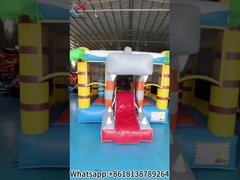 Casa a balzo della giungla di alta qualità Castello a balzo per bambini adulti