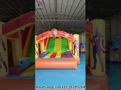 Fabbrica Commerciale Gioco Sportivo gonfiabile Spider-Man Gioco Salto Castello