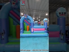 Combos gonfiabili Stitch Casa gonfiabile con scivolo