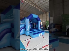 Casa gonfiabile La principessa ghiacciata Elsa con combinazione di diapositive