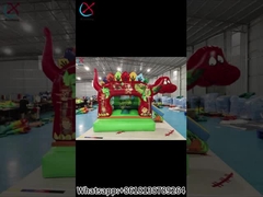 Dinosauro Bounce House Bambini Indoor Bounce House Mini Bouncy Castle
