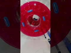 Gioco con palla gonfiabile a rullo per esterni, palla Zorb gonfiabile