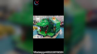 Dino Bounce House Slide Divertimento per feste per bambini