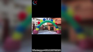 Arco pubblicitario in PVC personalizzato per eventi