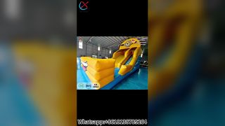 Scivolo Gonfiabile Gigante Minion per Eventi per Bambini