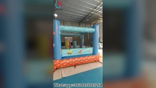 Scivolo divertente della casa rimbalzante di SpongeBob