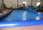 PVC di Inflatables dello stagno gigante blu di rettangolo forte, stagni gonfiabile enorme 10 x 5 x 0.3m