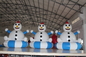 Il PVC ermetico ha personalizzato le decorazioni gonfiabili del pupazzo di neve facili da pulire