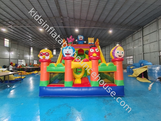 Tarpaulin scivoli d'acqua gonfiabili animazione tematica bambini castello salto in acqua