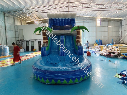 EN14960 8x3x4m Slide d'acqua gonfiabili all'interno