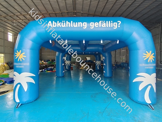 Resistenza al vento Tenda gonfiabile di nebbia Eventi all'aperto Stazioni di refrigerazione di nebbia Pompa portatile con getto d'acqua