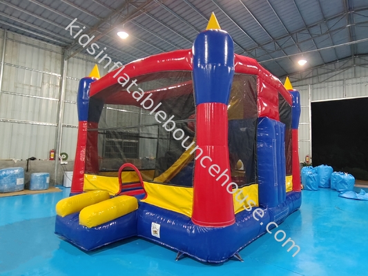 Mini castello combinato gonfiabile semplice per attività commerciali piccolo castello combinato gonfiabile per bambini