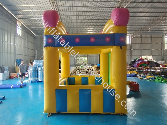 Commerciale biglietteria gonfiabile chiosco biglietteria gonfiabile campo da gioco vendita tenda cartelli pubblicitari per la festa all' aperto
