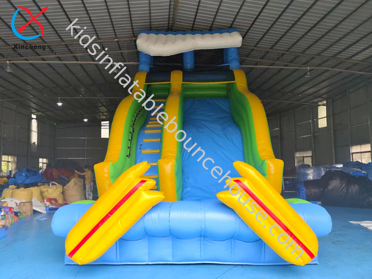 4x8x8m scivolo gonfiabile commerciale scivolo gonfiabile asciutto all'aperto