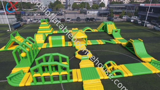 Produttore Giant Inflatable Aqua Park Fireproof PVC Inflatable Water Park Games