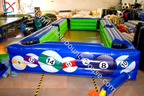 Calcio gonfiabile Calcio Snooker Giochi Palla Piscina Billard gonfiabile
