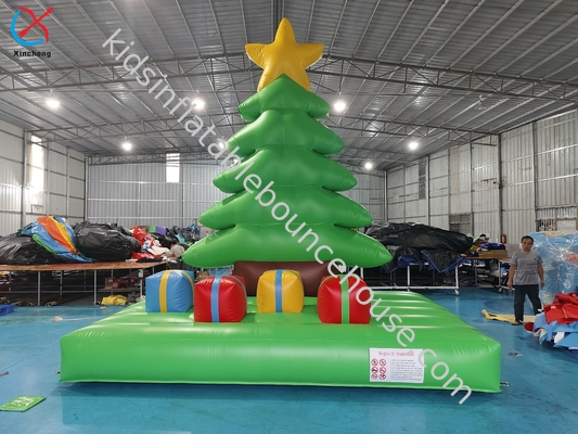 Albero di Natale gonfiabile Area di salto Castello gonfiabile