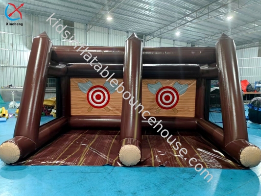 Fabbrica Commerciale Interattivo Inflatabile Axe Sport Game Inflatabile Shot Game