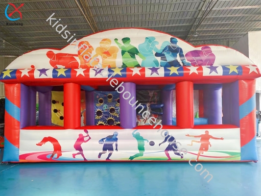 Fabbrica Commerciale Inflatabile Sport Gioco Basketball Toss Sport Gioco Ball Shot Gioco