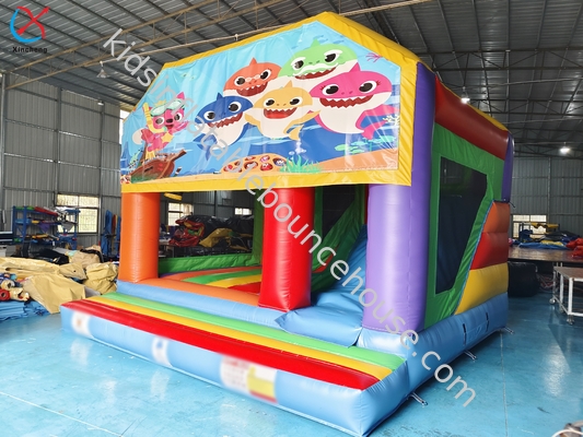 Bouncer gonfiabile castello salto scivolo mondo sottomarino tema commerciale Bounce House