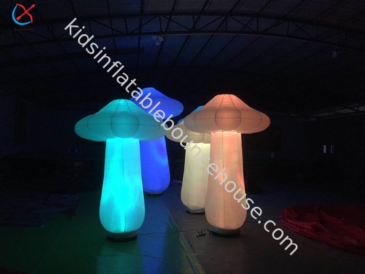 Pubblicità Inflatabili Cartone animato tessuto Oxford Custom Funghi gonfiabili