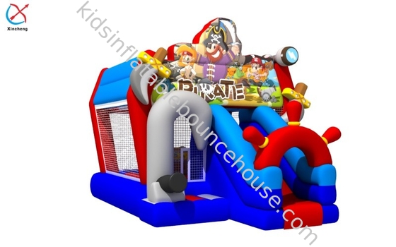 Commerciale Combos gonfiabile Pirata gonfiabile casa gonfiabile con scivolo per bambini
