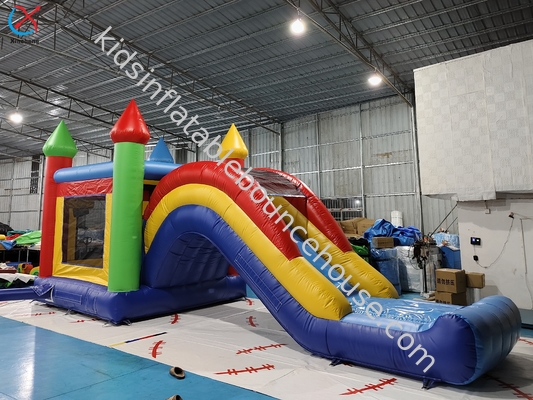 Commerciale Combos gonfiabili gonfiabili casa gonfiabile con castello scivolo