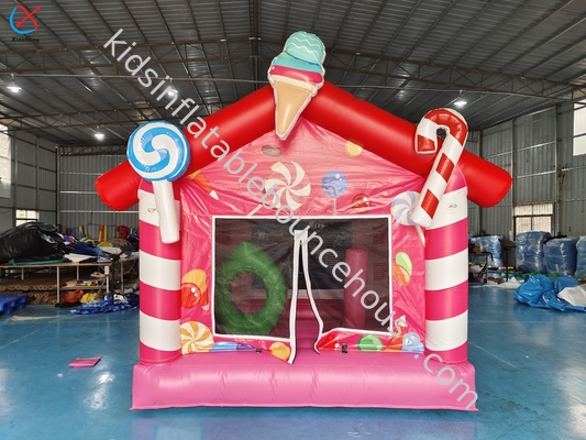 Commercial Grade Inflatabile Bounce House Candy House Inflatabile Jumping Castle