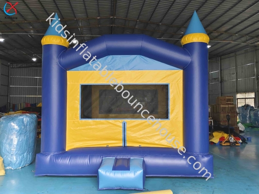 Fabbrica OEM/ODM Casa gonfiabile blu quadrata Bouncy House Castello