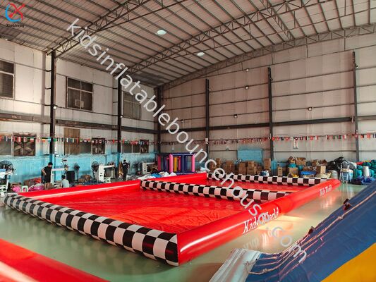 Piscine gonfiabili commerciali Piscine gonfiabili rosse per esterni