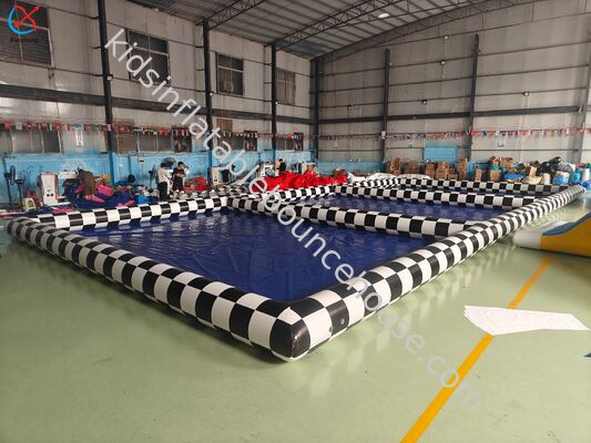 Produttore PVC gigante doppia piscina gonfiabili piscina per esterni