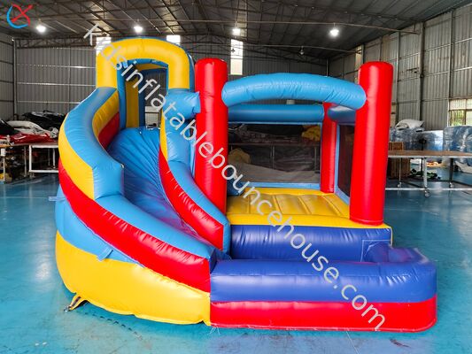 Casa gonfiabile piccola con scivolo Combo Twist Slide per bambini