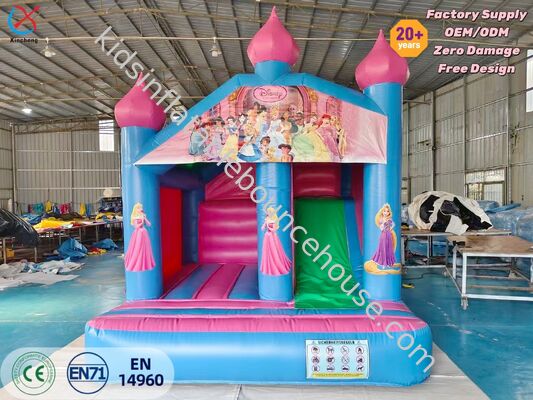 Casa gonfiabile in PVC di alta qualità con scivolo
