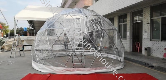 Tenda gonfiabile a bolla trasparente per esterni